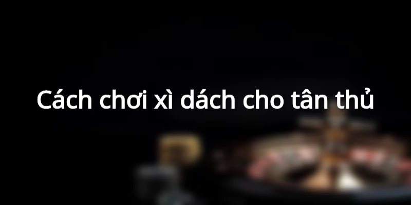 Cách chơi xì dách siêu đơn giản